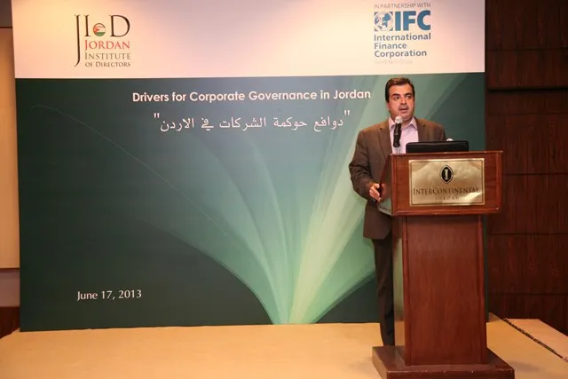 Drivers for Corporate Governance in Jordan